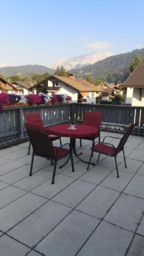 Blick zur Zugspitze
